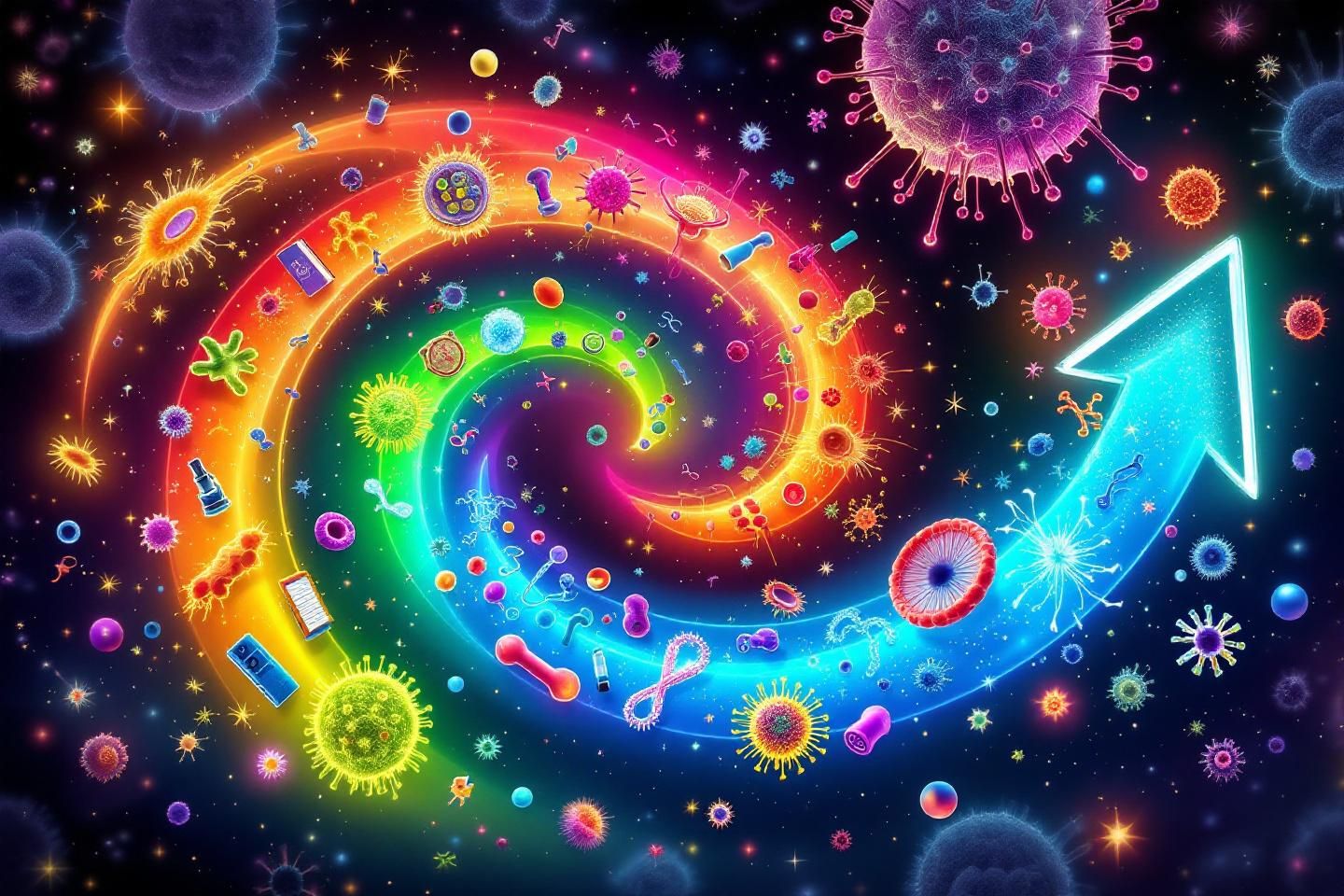 Conceptual illustration of the epistemological evolution of immunological theory