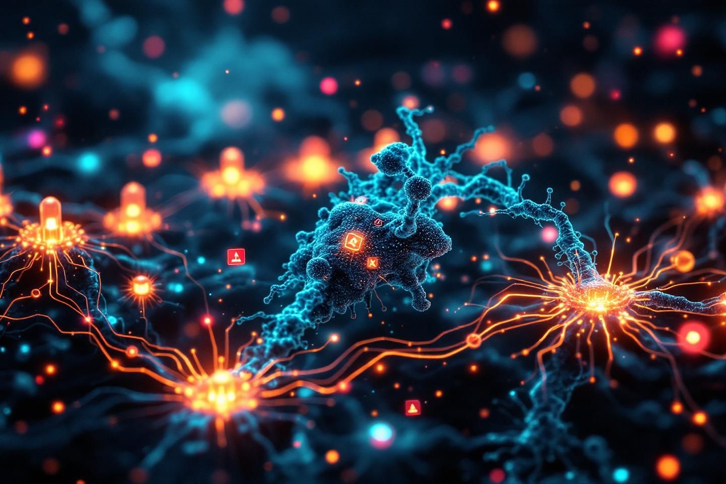 Thermodynamic logic of danger theory conceptual visualization
